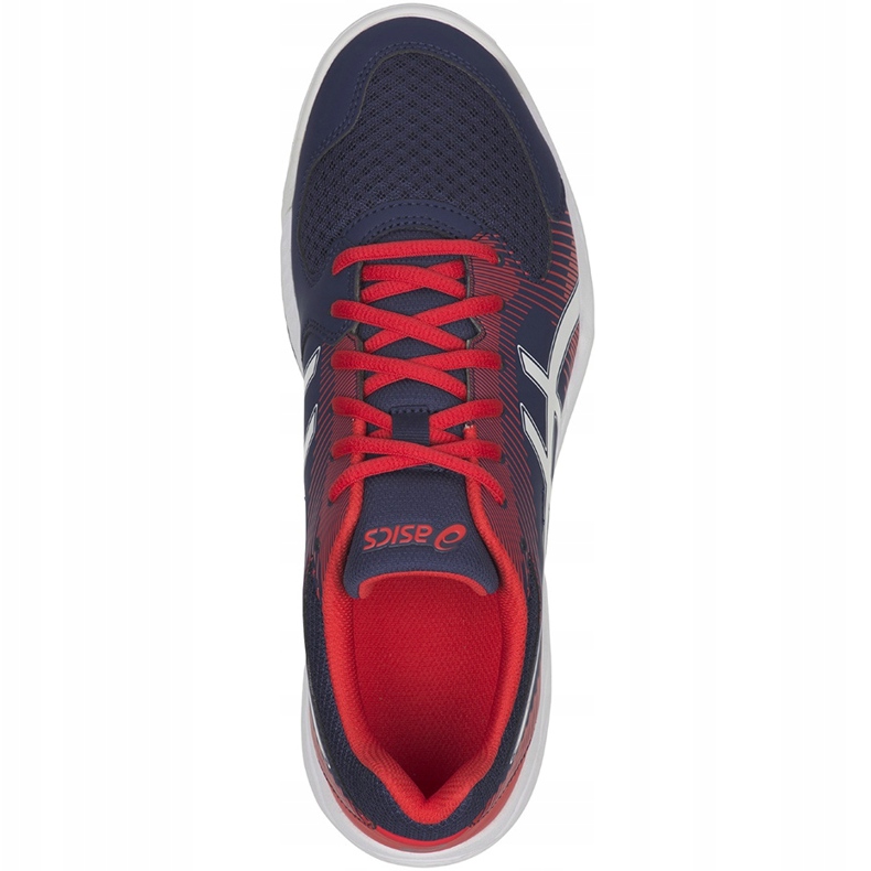 Pantofi de volei pentru bărbați Asics Gel-Task albastru-roșu B704Y 400 albastru marin multicolor albastru marin 1