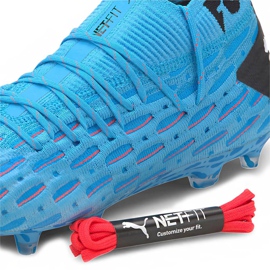 Ghete de fotbal Puma Future 5.1 Netfit Fg Ag 105755 01 albastru albastru 6