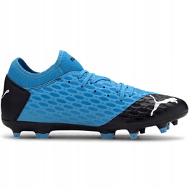Ghete de fotbal Puma Future 5.4 Fg Ag 105785 01 albastru, negru albastru 1
