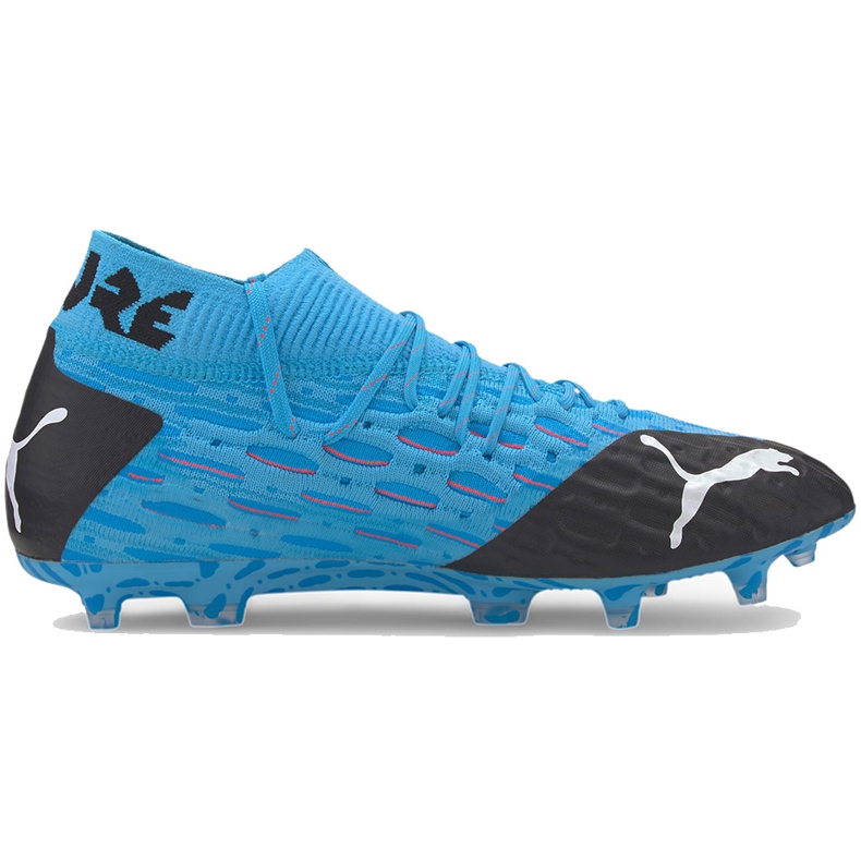 Ghete de fotbal Puma Future 5.1 Netfit Fg Ag 105755 01 albastru albastru 1