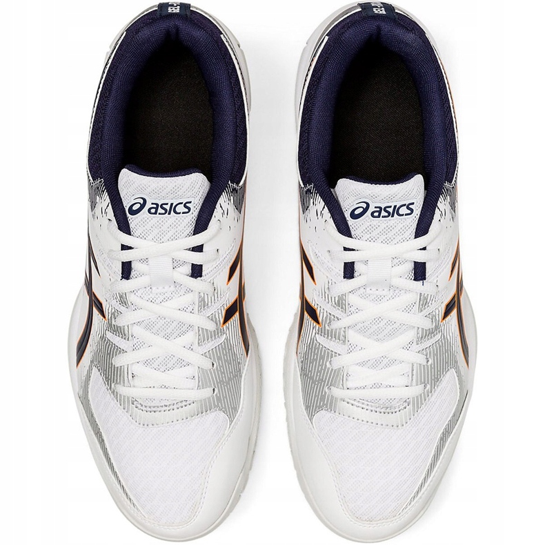 Asics Gel Rocket 9 1071A030 102 pantofi de volei pentru bărbați alb alb 1