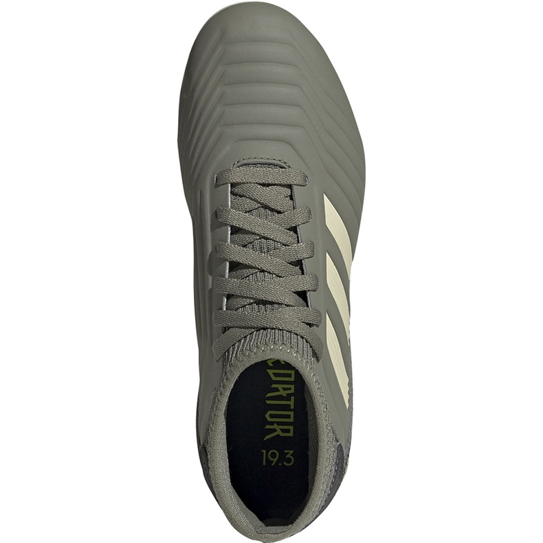 Ghete de fotbal Adidas Predator 19.3 Fg Jr EF8215 gri 1
