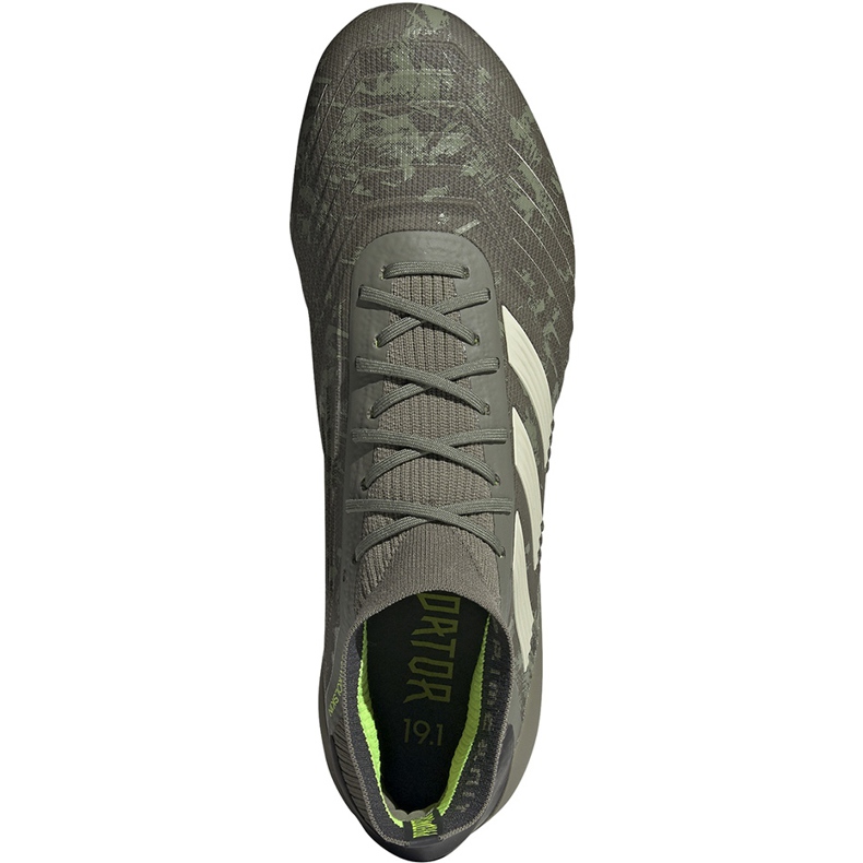 Ghete de fotbal Adidas Predator 19.1 Fg EF8205 gri gri 1 Ghete de fotbal Adidas Predator 19.1 Fg EF8205 gri gri 1