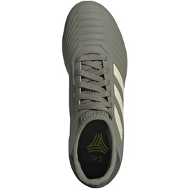 Ghete de fotbal Adidas Predator 19.3 Tf Jr EF8220 verde multicolor 1