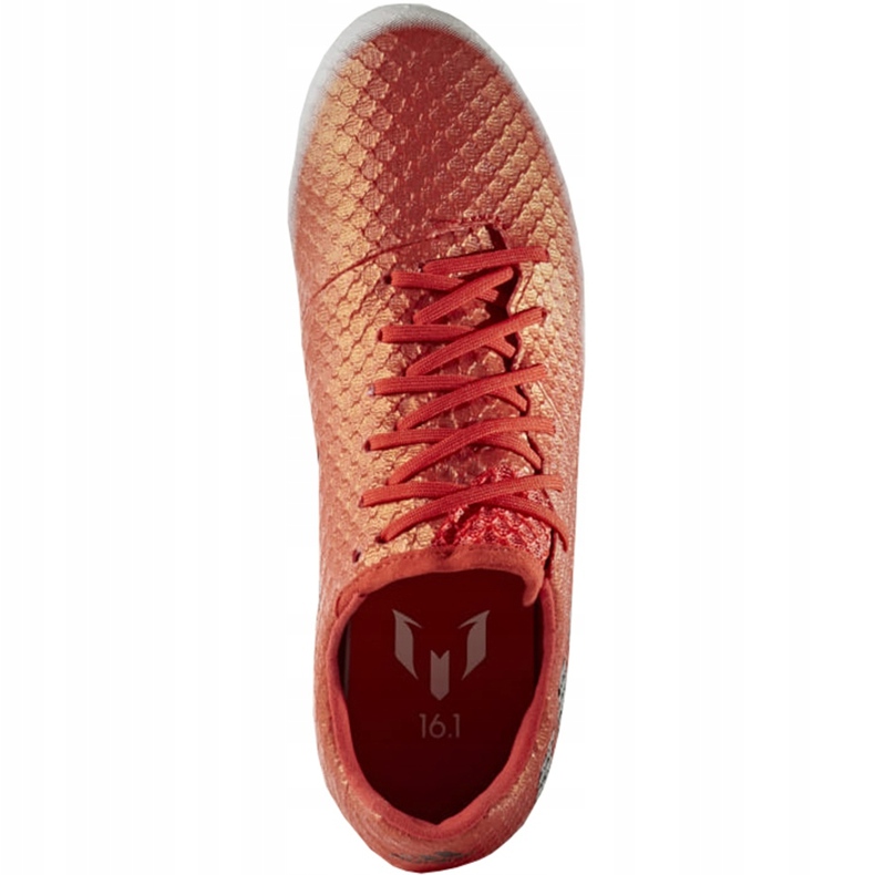 Ghete de fotbal Adidas Messi 16.1 Fg Jr BA9142 multicolor roșu 1