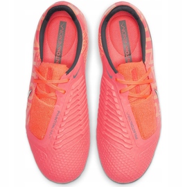 Pantofi de fotbal Nike Phantom Venom Elite Fg Junior AO0401 810 multicolor portocale 1