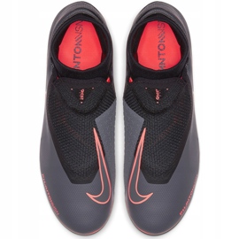Pantofi de fotbal Nike Phantom Vsn Academy Df FG / MG AO3258 080 gri, roz gri 1