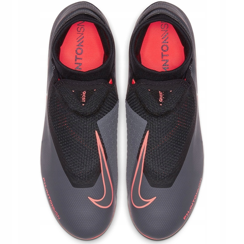 Pantofi de fotbal Nike Phantom Vsn Academy Df FG / MG AO3258 080 gri, roz gri 1