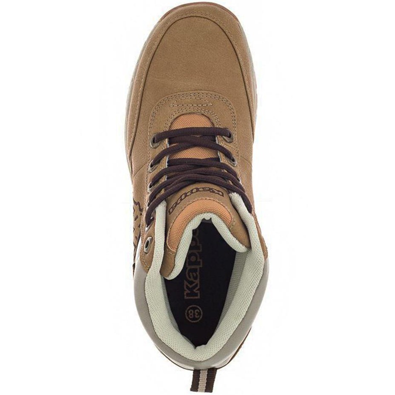 Încălțăminte pentru copii Kappa Bright Mid T, maro deschis 260239T 4141 1