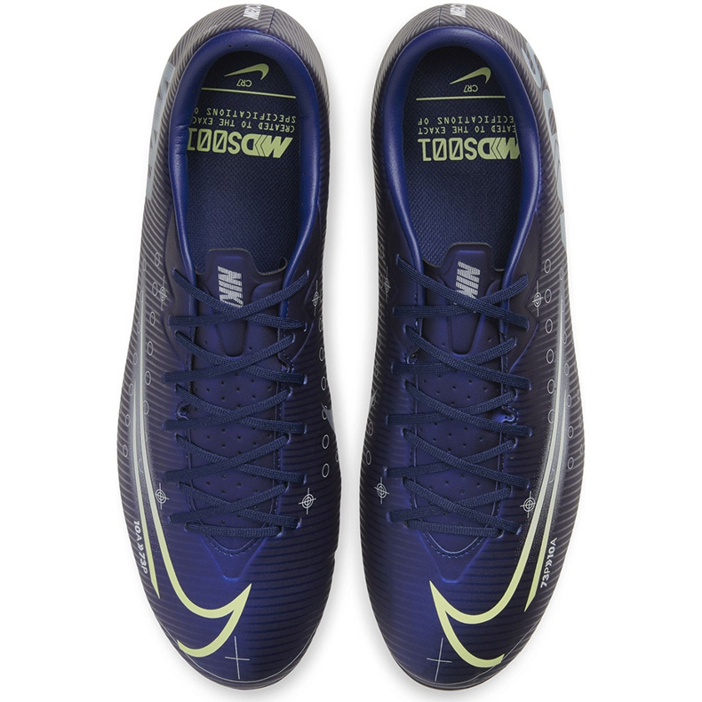 Pantof de fotbal Nike Mercurial Vapor 13 Academy Mds SG-PRO CJ9986 401 albastru albastru marin 1