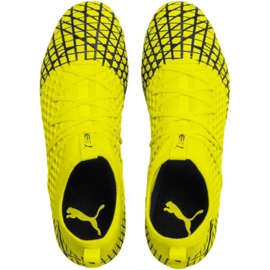 Ghete de fotbal Puma Future 4.3 Netfit Fg Ag galben-negru 105612 03 multicolor 1