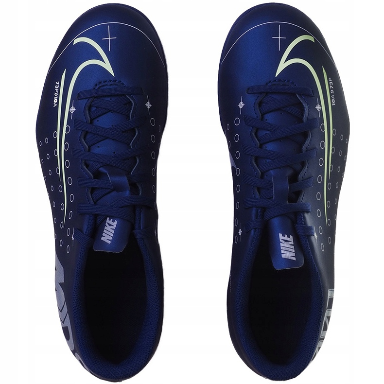 Pantof de fotbal Nike Mercurial Vapor 13 Club Mds FG / MG CJ1293 401 albastru marin albastru marin 1