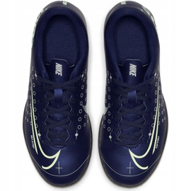Pantof de fotbal Nike Mercurial Vapor 13 Club Mds Tf Junior CJ1179 401 multicolor albastru marin 1