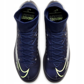 Pantof de fotbal Nike Mercurial Superfly 7 Academy Mds Ic BQ5430 401 albastru marin albastru marin 1