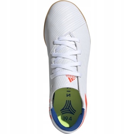 Ghete de fotbal albe Adidas Nemeziz Messi 19.4 In Jr F99928 multicolor 1
