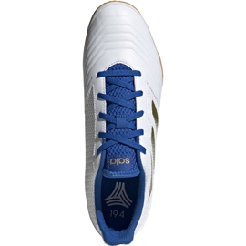 Ghete de fotbal Adidas Predator 19.4 In Sala alb EG2827 gri 1
