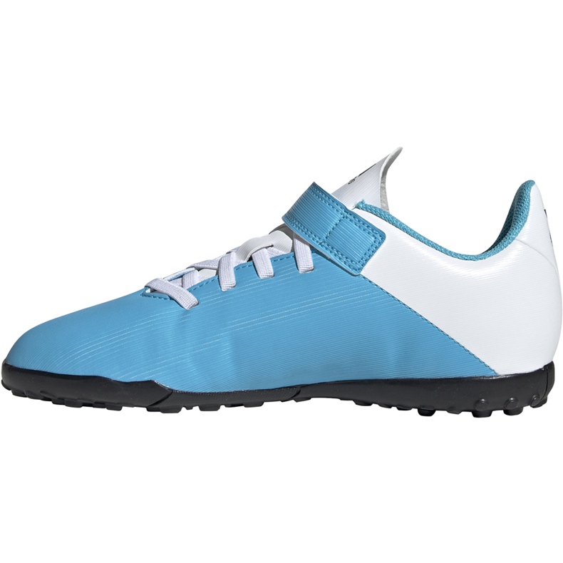 Pantofi de fotbal Adidas X 19.4 H&amp;L Tf Junior albastru EF9126 1