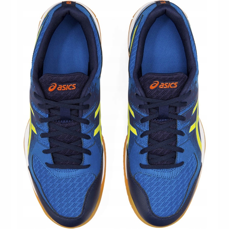 Pantofi de volei pentru bărbați Asics Gel Rocket 9 albastru bleumarin 1071A030 400 1