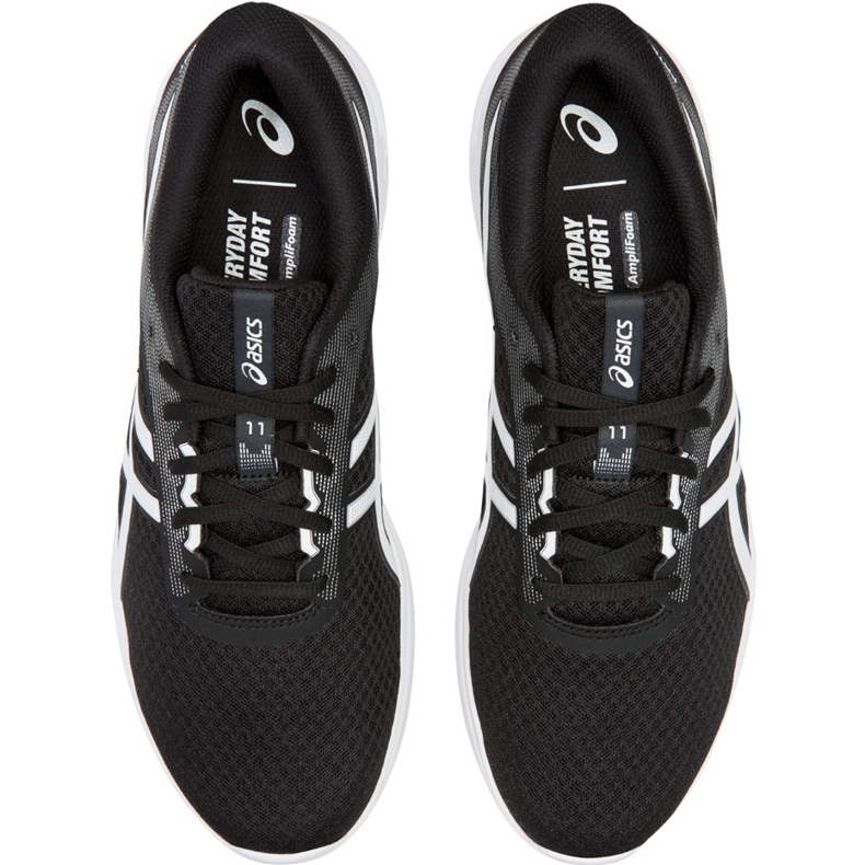 Pantofi de alergare pentru bărbați Asics Patriot 11 negri 1011A568 001 negru 1
