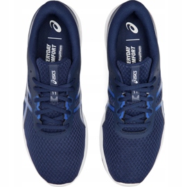 Pantofi de alergare pentru bărbați Asics Patriot 11 bleumarin 1011A568 400 albastru marin 1