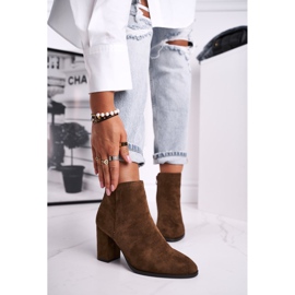 Cizme de damă cu toc înalt Sergio Leone Olive BT508 maro multicolor 1 Cizme de damă cu toc înalt Sergio Leone Olive BT508 maro multicolor 1