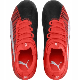 Ghete de fotbal Puma One 5.3 Fg Ag Junior roșu negru 105657 01 multicolor roşu 1