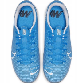 Pantof de fotbal Nike Mercurial Vapor 13 Academy FG / MG Junior AT8123 414 albastru albastru 1