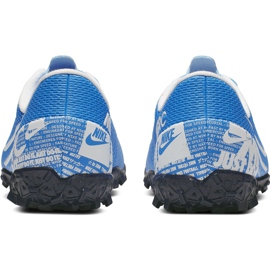 Pantofi de fotbal Nike Mercurial Vapor 13 Academy Tf Junior AT8145 414 albastru albastru 6