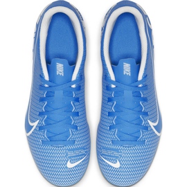 Pantofi de fotbal Nike Mercurial Vapor 13 Club FG / MG Junior AT8161 414 albastru albastru 1