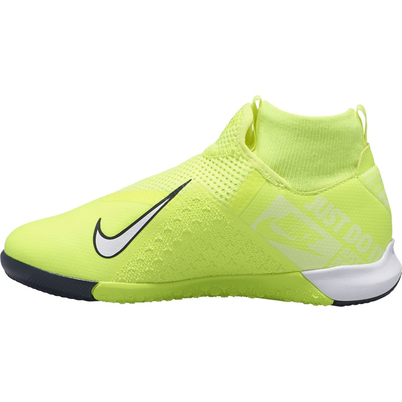 Pantofi de fotbal Nike Phantom Vsn Academy Df Ic Junior AO3290 717 galben galben 1