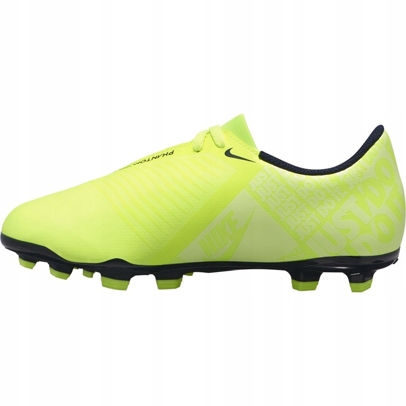 Pantofi de fotbal Nike Phantom Venom Club Fg Junior AO0396 717 galben galben 1