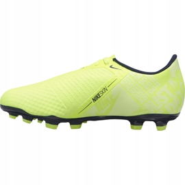 Pantofi de fotbal Nike Phantom Venom Academy Fg Junior AO0362 717 galben galben 1