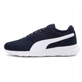 Încălțăminte pentru bărbați Puma St Activate bleumarin 369122 03 alb albastru marin 1