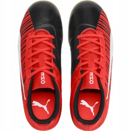 Ghete de fotbal Puma One 5.4 It Junior 105664 03 multicolor roșu 1