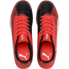Ghete de fotbal Puma One 5.4 It roșu-negru 105654 01 2