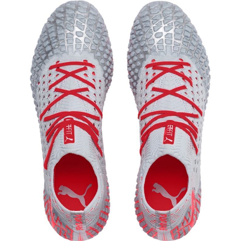 Ghete de fotbal Puma Future 4.1 Netfit Fg Ag 105579 01 multicolor gri 1