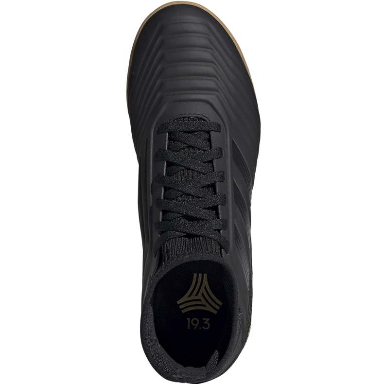 Ghete de fotbal Adidas Predator 19.3 In Junior negru G25805 1