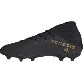 Ghete de fotbal adidas Nemeziz 19.3 Fg negru F34390 1
