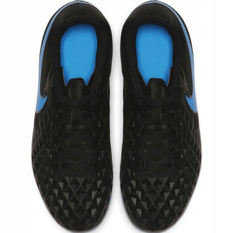 Pantofi de fotbal Nike Tiempo Legend 8 Club FG / MG Junior AT5881 004 negru negru 1