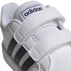 Încălțăminte pentru copii adidas Grand Court I alb și negru EF0118 1
