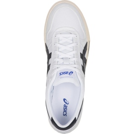 Pantofi bărbați Asics Aaron albi și bleumarin 1201A008 101 albastru marin 2