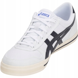 Pantofi bărbați Asics Aaron albi și bleumarin 1201A008 101 albastru marin 4