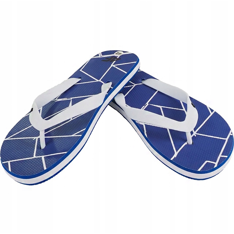 Papuci bărbați 4F cobalt H4L19 KLM001 36S albastru gri 1