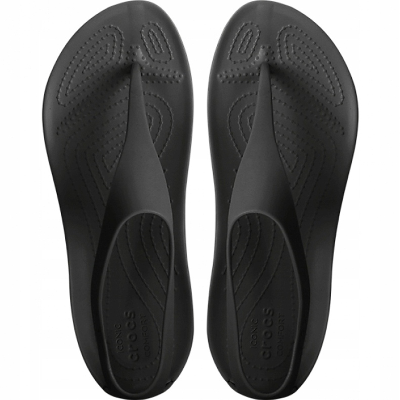 Sandale Crocs pentru femei Serena Flip W negru 205 468 060 1