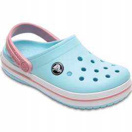Crocs pentru copii Crocband Clog K albastru deschis 204537 4S3 2