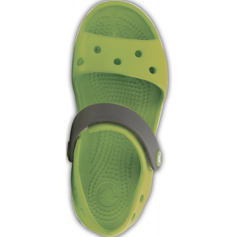 Sandale Crocs pentru copii Sandale Crocband pentru copii verde și gri 12856 3K9 1