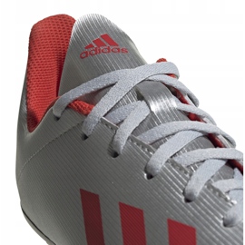 Ghete de fotbal adidas X 19.4 FxG Jr argintiu F35362 multicolor 1