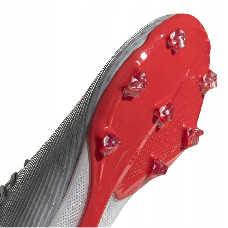 Ghete de fotbal adidas X 19.2 Fg argintiu F35386 gri gri 1