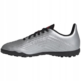 Ghete de fotbal adidas Predator 19.4 Tf Jr argintiu G25825 multicolor 1