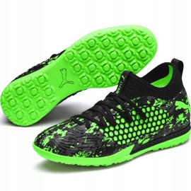 Ghete de fotbal Puma Future 19.3 Netfit Tt 105542 03 multicolor verde 5